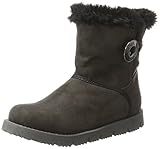 Pflegeleicht s.Oliver Mädchen 46404 Schlupfstiefel, Grau (Grey), 34 EU