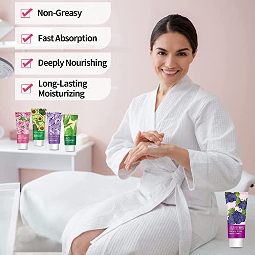 12 Pack Hand Cream Gift Sets For Women And Girls,Moisturizing Hand Care Plant Fragrance Lotion Cream For Dry Cracked Hands,Bulk Mini Hand Lotion Gift Set With Natural Aloe,Shea Butter And Vitamin E For Women,Gift Sets For Bridesmaid Nurse Doctors Teacher Workers #TOP4