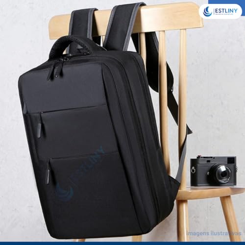 Mochila Masculina para Notebook Reforçada Escolar Trabalho Viagem Executiva com Saídas USB Unissex