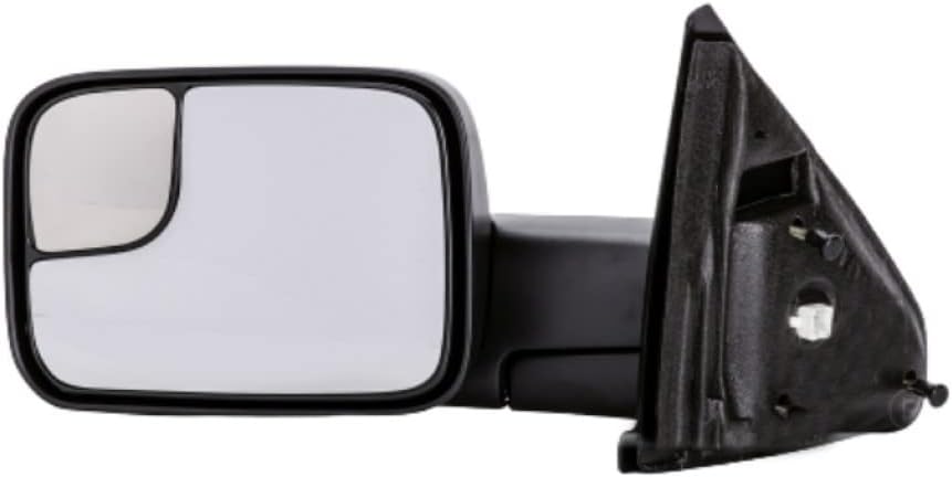 For Dodge Ram 2500 2005 06 07 08 2009 Door Mirror Driver Side | Power | Heated | Folding | w/Towing | Replacement For 55077445AO | CH1320228