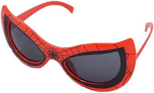 DC DECORIO UV Protected Spider-Man Kids Sunglasses for Boys &amp; Girls – Latest Trendy Design with Superior UV Protection, Du...