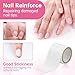 Beauty7 Nail Repair Fiberglass, Nail Wrap, Silk Nail, Splits Breaks Tape Reinforce Nail Protector, Self Adhesive, Easy Trimerable for UV Gel Acrylic Nail Art Accessories, Manicures Tool (1 piece)
