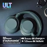 Sony ULT WEAR – Cuffie wireless con noise cancelling, bassi profondi e potenti, stesso processore delle WH-1000XM5, chiamate nitide, batteria fino a 30 ore, compatibili con iOS e Android – Nero - 9