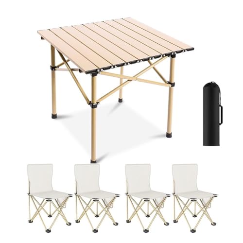 Table et chaises pliantes légères, la solution portable pour vos repas de 1 à 4 personnes