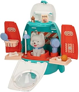 COLORBABY 49704 Plecak fryzjerski dla psów 2 w 1 ze zwierzakiem/walizka weterynaryjna/zestaw weterynaryjny, zestaw weterynaryjny/salon piękności dla psów