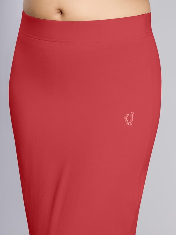 TRENDMALLS Women's Pure Cotton Elastane Straight Saree Shapewear Petticoat for Women, Petticoat Skirts for Women Shaper - Image 8