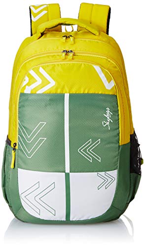 Skybags Bingo Plus 04 48 cms Green Casual Backpack (Bingo Plus 04)