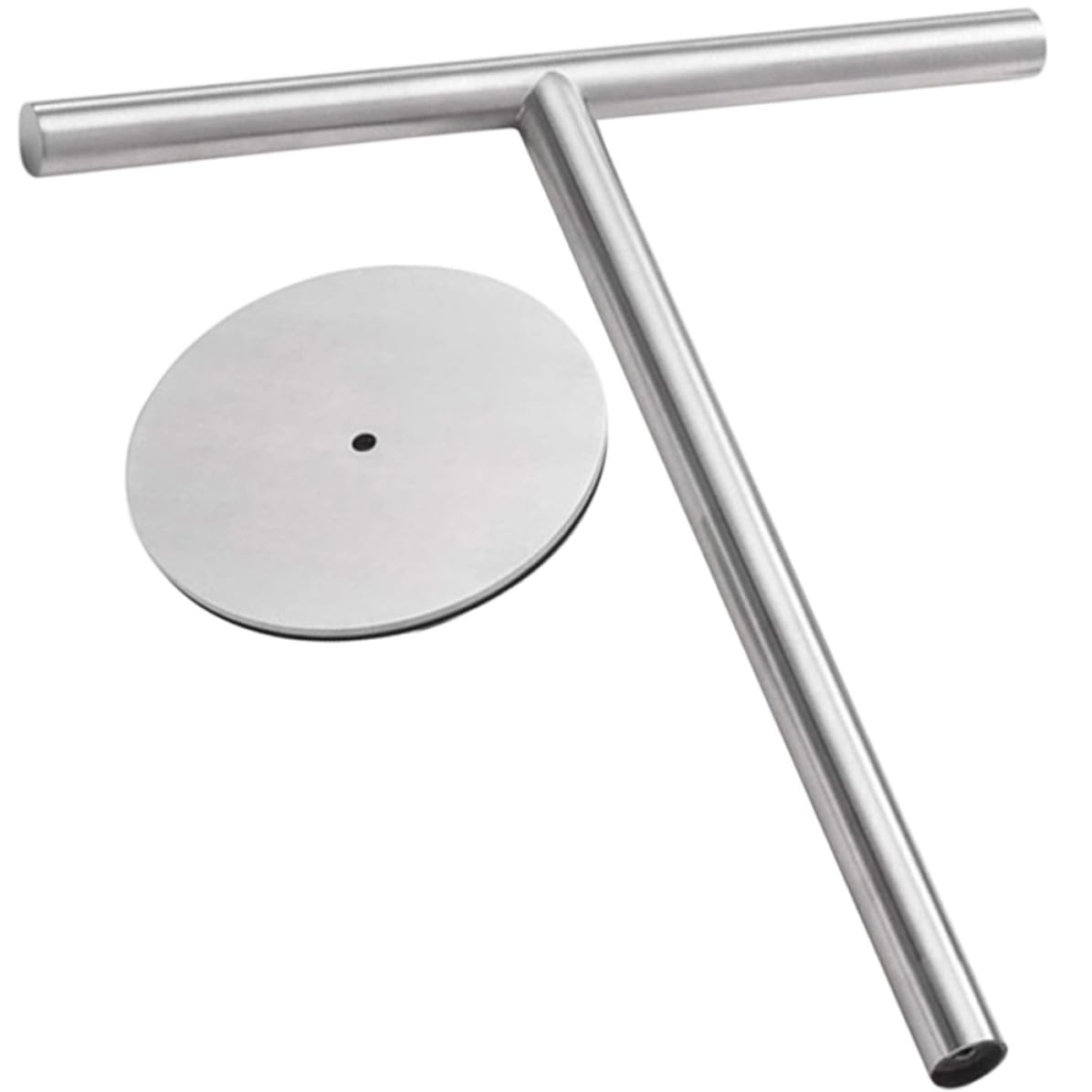 Porte-serviettes robuste en acier inoxydable au design épuré pour salle de bain moderne