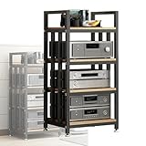 Structure métallique robuste : Ce support pour console de jeux est fabriqué avec une structure métallique de haute qualité et du bois écologique, ce qui le rend respectueux de l’environnement et inodore. Sa conception stable lui confère une grande capacité de charge. Son style industriel et moderne apportera une touche d’élégance à votre maison ou votre bureau.