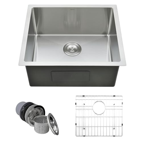PEPO 21x18" Stainless Steel Undermount Bar Sink