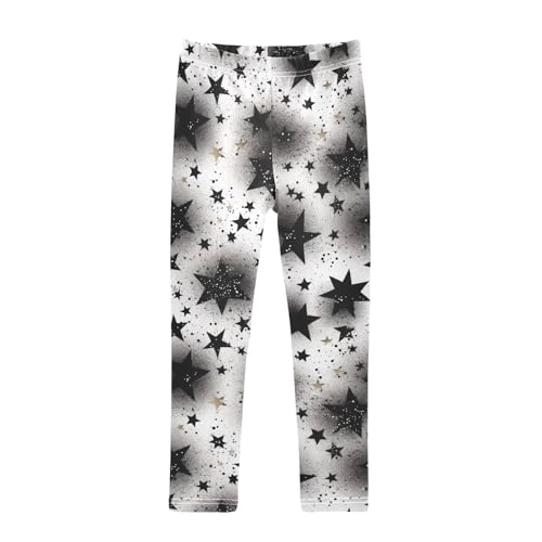 Girls' Leggings Black Star Kids Yoga Tights Pants 1 Pack 20850258