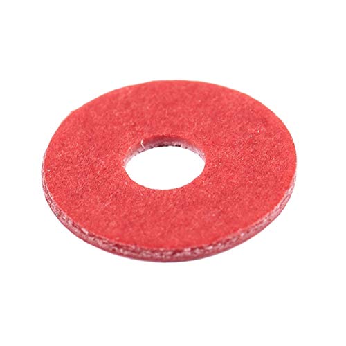 XLBH Uszczelka 100 szt. 3 x 10 x 0,8 mm podkładki izolacyjne z włókna płyty głównej czerwone części sprzętowe