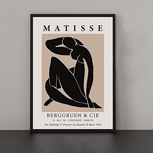 Impression sur toile Matisse affiche classique 40x60 cm - 3