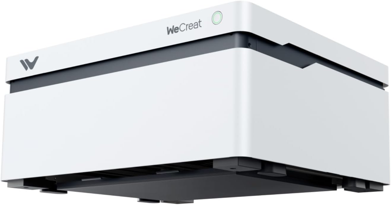 WECREAT Vision 20W Laser Engraver with 137" Auto Conveyor Feeder, Smart HD Camera & Auto-Lifting, 600mm/s Speed, Laser Engraving Machine for Tumblers Wood Leather Acrylic etc.