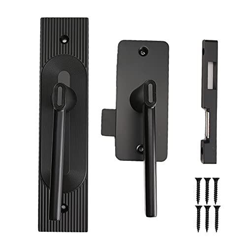 Cerradura de puerta de seguridad para niños de aleación de zinc con montaje rápido y apertura a la izquierda, cerradura de puerta a prueba de niños para habitación de niños,