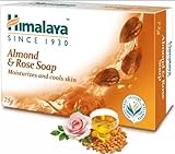 Himalaya Herbals Almond And Rose Soap (75GM, Pack of 2)