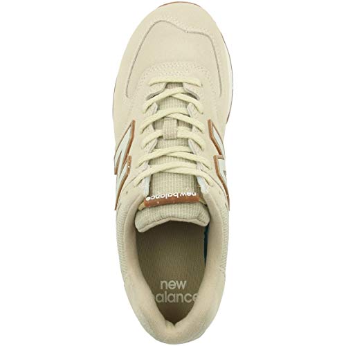 Image of New Balance Men's 574 V2 Premium Sneaker, Bone /Turtledove, 7.5 M
