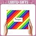 LGBTQ Pride Gifts - Rainbow Socks for Women Men, Lesbian Gay LGBT Pride Gifts Socks