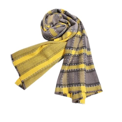 Écharpe automne hiver foulard plaid femme grand châle chaud enveloppant