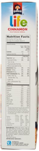 Life Breakfast Cereal, Cinnamon, 18Oz Box #TOP7