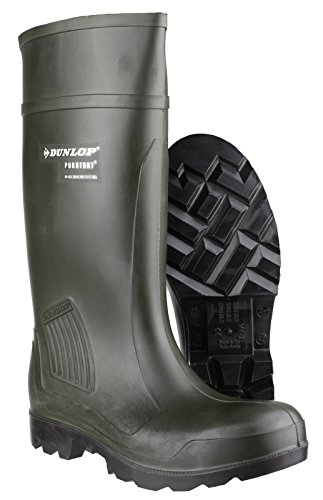 Dunlop Dunlop Unisex Purofort Professional Full Safety Wellington Green, grün, 47 EU