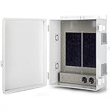 Namunanee Outdoor Electrical Junction Box with High Power Outlet, 16' H* 12' L* 5.9' W, ABS Water Resistant Enclosure with Internal Mounting Panel & Hinged Cover.