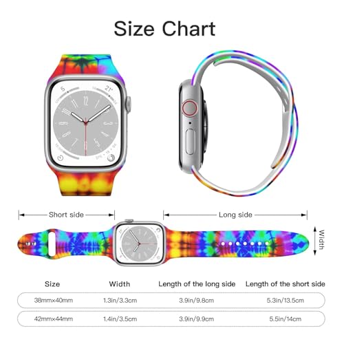 Correa de silicona Supdreamc para Apple Watch para hombre miniatura 3