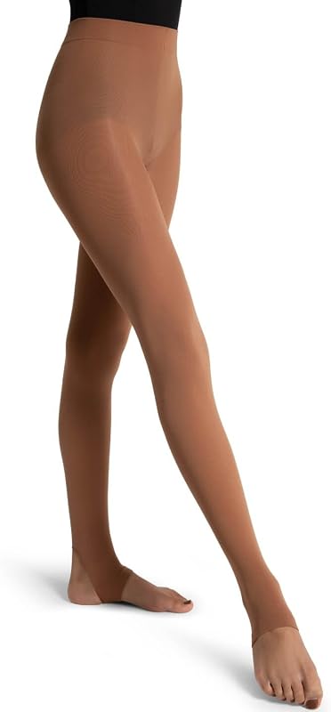 Capezio womens Ultra Soft Self Knit Waistband Stirrup TightTight