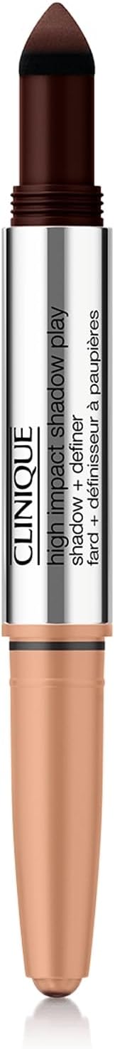 Clinique High Impact Shadow Play Çift Taraflı Kalem Far - 4Ml, Café Au Lait