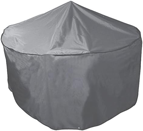 Miniatura 1 de Bosmere - Funda para mesa y sillas para exteriores, resistente al agua, 64 pulgadas de diámetro x 33 pulgadas de alto, color gris