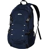 [ラドウェザー] リュック 大容量 40L 折りたためて便利 リュックサック メンズ レディース 人気 ランキング 旅行 キャンプ 防災 アウトドア (ネイビー)