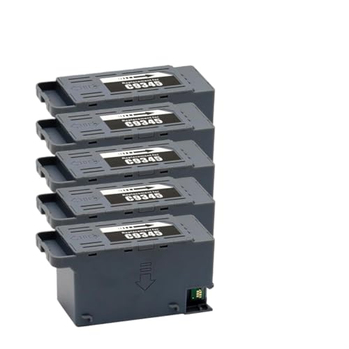 Depósito de residuos de tinta C9345 compatible para tanques multifunción ET 16150 pack de 5