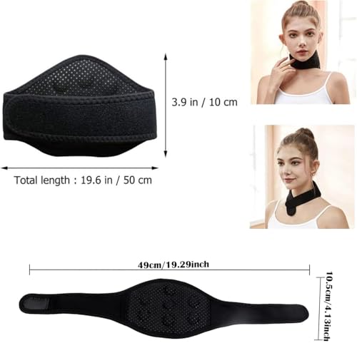 FGTOPBY Nackenbandage,Nackenwärmer,Wärmeschutz Halsbandage,Nacken Bandage Wärmeschutz,Nackenstütze,Halsband,Selbstheizend,Selbstwärmende Nackenbandage