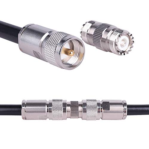 Xrds -Rf Uhf Connectors Pl-259 Female To Female Adapter Connector Uhf So239 Female Connectors Pack Of 2 (Not For Tv) #TOP3