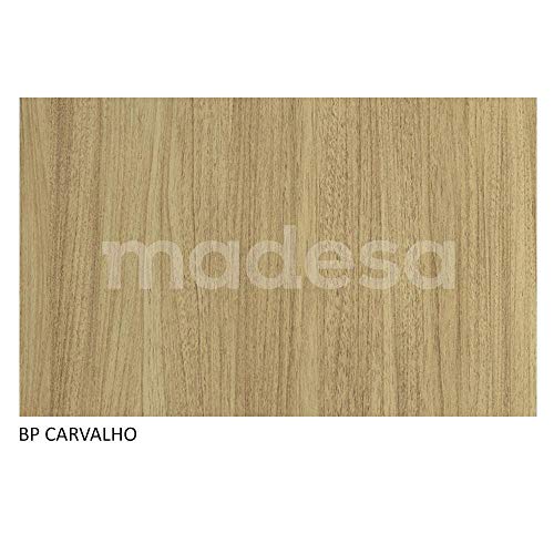 Estante Livreiro Madesa 6905 com 3 Nichos - Carvalho