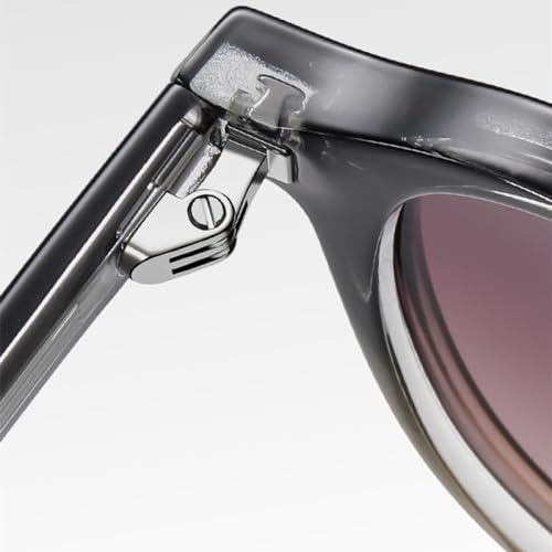 Lunettes de soleil rétro en acétate accessoires de mode unisexes - 4