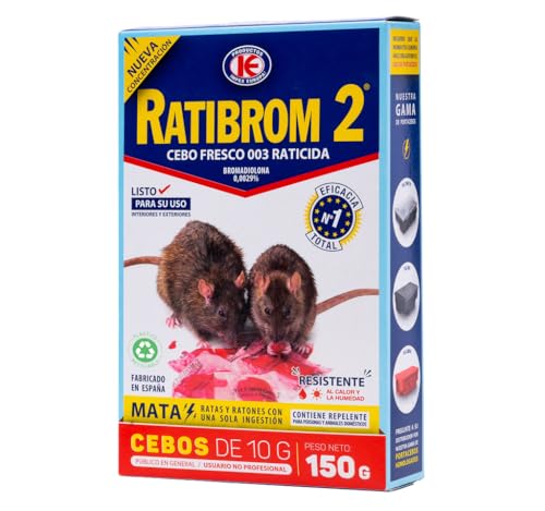 Peyca Ratibrom 2 Cebo Raticida 150gr