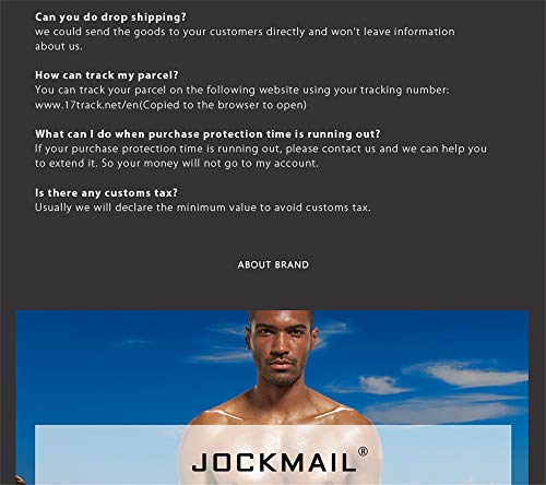 JOCKMAIL Cotton Men Underwear Menr Jockstrap Men Thong Underwear4