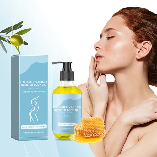  Caramel Vanilla Body Oil for Sweet Scented and Moisturized Skin
| Caramel Vanilla Moisturizing Body Oil for Soft and Sw