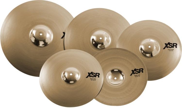 Sabian XSR Rock Performance Set with FREE 18 Inches Rock Crash