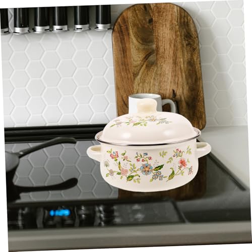 Émail résistant haute température pour cette cocotte 18 cm