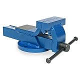 Syncro System Morsa parallela da banco furgone officina mobile – acciaio forgiato 110mm ganasce per tubi apertura 120mm