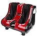 Shiatsu Kneading Rolling Vibration Heating Foot & Calf Massager Personal Health Studio Leg Beautician red
