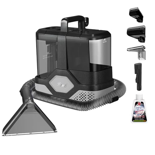 Image of Rosewill Multi-Purpose Portable Carpet and Upholstery Cleaner, Powerful Suction 18 KPa Spot Cleaner, 600W Motor, Car and Auto Detailer, Stain /Spot Remover; Versatile Use: Carpet, Sofa, Pet Hair