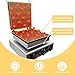 Takywep 25PCS Mini Pancakes Maker Machine, Mini Dutch Pancake Maker, Commercial Electric Nonstick Waffle Maker Machine for Home and Restaurants, 110V, 1750W
