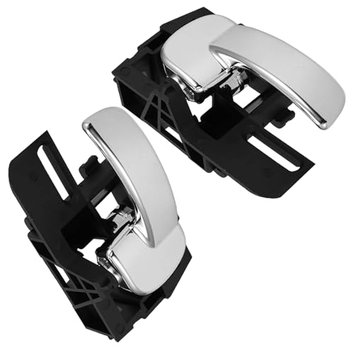 Poignée de porte intérieure chrome pour Nissan Qashqai 2007 à 2013 robuste