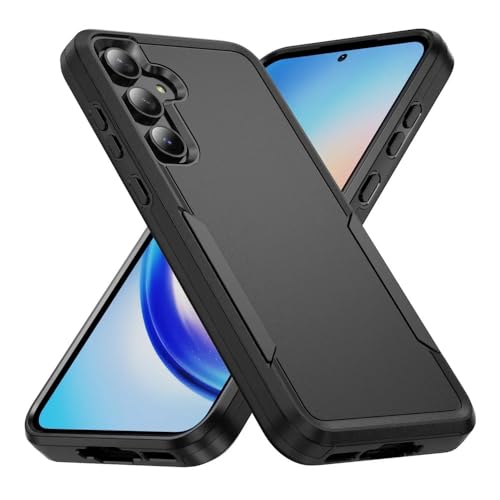 FTTFFLL �P�[�X Samsung Galaxy A56 A36 A26 A16 A06 A55 A15 A35 5G A54 A14 A24 A53 A05S�p ���ϋv ��� �ی� �ϏՌ��J�o�[�A�u���b�N�AGalaxy A16�p