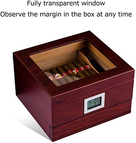 Sigarendoos Sigaar Opslag Houten Doos, Cederhout Humidor Sigaar Opbergkast Tabaksdoos - Image 8