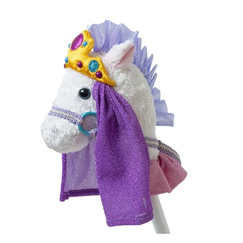 Image of Mary Meyer Hobby Horse Toy Fancy Prancer Stick Horses, 33-Inches Tall, Princess Pony