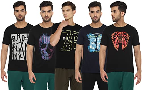 Image of Ap'pulse Men's Printed Short Sleeve Sport Tshirt Combo Pack